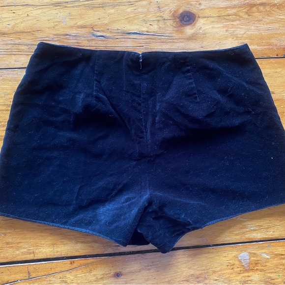 Floral Embroidered Velvet Shorts, Boho Festival Wear, Size Medium or 30” Waist - Picture 3 of 3
